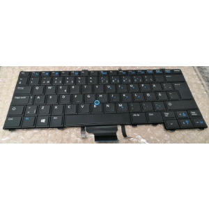 Klaviatuur Dell Latitude 12 7000 E7240 E7440, skandinaavia laotusega, klaviatuurivalgustus, DP/N 0Y8WJY, minimaalselt kasutatud, garantii 6 kuud