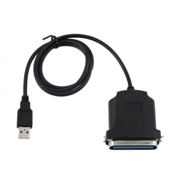Üleminek LPT (printer) > USB (arvuti), kaabel 1m, uus, garantii 1 aasta