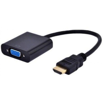 HDMI > VGA Adapter üleminek / kaabel 0,15 m, uus