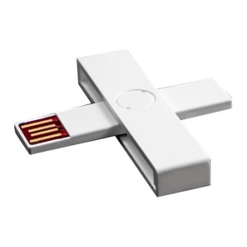Kompkatne ID-kaardilugeja +ID valge, USB, uus, garantii 2 aasta