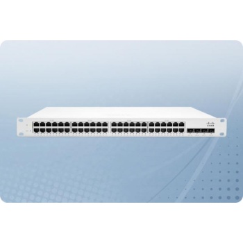 Cisco Meraki Cloud Managed MS250-48-HW\ 48 x 10/100/1000BASE-T, 4 x SFP+ 10GbE\ Kasutatud\Korpusel kulumisjäljed\Garantii 1 aasta.