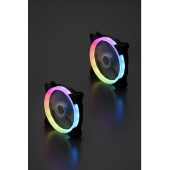 Hornet 120mm fan pakendita /SINGLE LINE RGB/ 3-pin