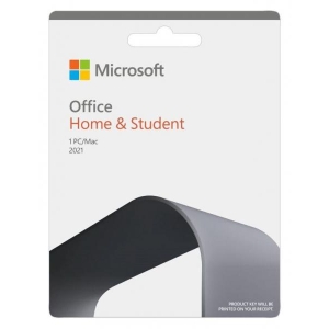 Kontoritarkvara Microsoft Office Home and Student 2021, ühele Windows või Mac arvutile, kõik keeled (Word, Excel, PowerPoint, OneNote)