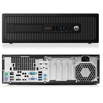 HP EliteDesk 800 G2 SFF i5-6500/16GB DDR4/500GB uus SSD (gar 3a)/Intel HD 530 graafika/2 x DisplayPort/VGA-väljund/Windows 10 Professional, kasutatud, garantii 1 aasta | Soodushind!