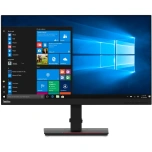 27" LED Lenovo ThinkVision T27q-20, õhukese raamiga, IPS-paneel, 2K resolutsioon 2560x1440, HDMI ja DisplayPort videosisendid, reguleeritav jalg, PIVOT, kasutatud, garantii 1 aasta