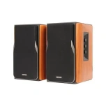Edifier R1380B aktiivkõlarid 2.0, 42W RMS, 4″ Bass & 1″ Silk Dome Tweeters, Dual RCA/Coaxial/Optical Inputs, Wooden Enclosure, Wood Grain, kasutatud garantii 6 kuud 