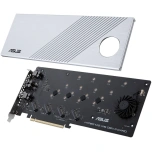 ASUS HYPER M.2 X16 GEN 4 CARD, 4x m.2 4Gen, kasutatud, garantii 6 kuud