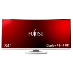 Fujitsu Display B34-9 UE Curved 34" UWQHD IPS Monitor (3440x1440 / HDMI / DP) – Kasutatud (Garantii 12 kuud)