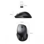 Juhtmevaba hiir UGREEN MU101 2.4G+Bluetooth (Blue)/uus/garantii 12 kuud