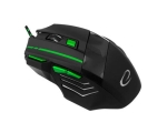 Juhtmega hiir Esperanza EGM201G Wired gaming mouse (roheline)/uus/garantii 1 aasta