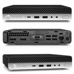 HP EliteDesk 800 G3 Mini Core i5-6500T/16GB RAM/NVMe 500GB SSD/Intel HD 530 graafika/2 x DisplayPort/VGA-väljund/Windows 11 Professional, kasutatud, garantii 12 kuud