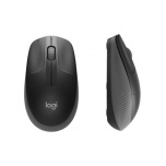 Juhtmevaba hiir Logitech M190, tumehall, USB, väikese nano-vastuvõtjaga, uus, garantii 3 aastat