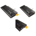 Lenovo KUS0866 ID-KAARDILUGEJAGA USB-klaviatuur, eesti keelse laotusega, Uus, garantii 1 aasta