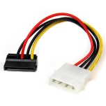 Molex > SATA toitekaabel, 0,13m, sisemine