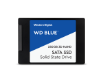 SSD SATA 250GB Western Digital Blue, lugemine 550 MB/s, kirjutamine 525 MB/s, uus, garantii 3 aastat