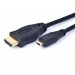 micro HDMI > HDMI kaabel, 1,8 m, uus