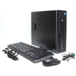 HP EliteDesk 800 G1 SFF i5-4590@3,7GHz (6MB cache)/8GB DDR3/240GB SSD/DVD-RW/2 x DisplayPort/VGA-väljund/Windows 10 Professional, kasutatud, garantii 1 aasta | Soodushind!