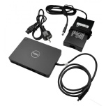 Dock Dell Latitude WD15 (USB Type-C) + 130W laadija, väljundid: VGA, mini-DisplayPort, HDMI, kasutatud, garantii 1 aasta