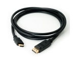 DisplayPort (arvuti) > HDMI (monitor) 1,8 m kaabel, uus
