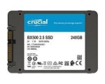 SSD SATA 2.5" 240GB CRUCIAL BX500 | kirjutamine 500 MB/s | lugemine 540 MB/s| MTBF 1500000 tundi, uus, garantii 3 aastat