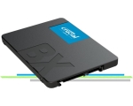 SSD SATA 2.5" 480GB Crucial BX500, kirjutamiskiirus 500 MB/s | lugemiskiirus 540 MB/s | MTBF 1500000h  CRUCIAL, uus, garantii 3 aastat
