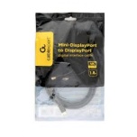 Mini DisplayPort  > tavamõõdus Displayport  kaabel 1,8m, uus, garantii 1 aasta