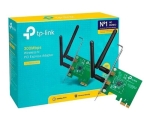 PCI-Express WIFI kaart TP-Link TL-WN881ND/300MBPS/PCI-E/komplektis ka Low-profile kinnitusraam/Uus, garantii 3 aastat