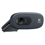 Logitech Webcam HD C270, USB2.0, 3.0 Megapixel, 1280x720 Pixel, kasutatud, Garantii 6 kuu