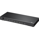 Ultra HDMI splitter, 1 sisse/ 8 välja (4K Ultra HD 2160p, 3D, HDCP, 7.1 ja DTS-HD master audio)), uus, garantii 2 aastat