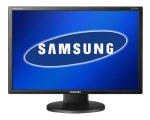 24" Wide LCD Samsung SyncMaster 2443BW, DVI-sisend, VGA-sisend, 5 ms,resolutsioon 1920 x 1200, garantii 1 aasta