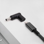 Sülearvuti laadija DELL USB-C -> pistik 4,5x3.0mm, uus, garantii 1 aasta