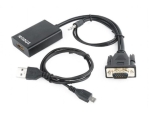 VGA to HDMI üleminek 15cm,adapter, uus, garantii 2.aastat