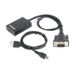 VGA to HDMI üleminek 15cm,adapter, uus, garantii 2.aastat