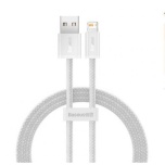  Apple Ipad/Iphone laadimiskaabel LIGHTNING TO USB BASEUS/ 2M/Valge/ uus/ Garantii 1 aasta