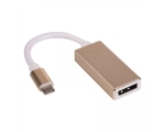 Üleminek  Akyga AK-AD-56 USB type C (m) / DisplayPort (f) 15cm/garantii 12 kuud