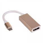 Üleminek  Akyga AK-AD-56 USB type C (m) / DisplayPort (f) 15cm/garantii 12 kuud