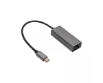 Adapter with cable Akyga AK-AD-65 network card USB type C (m) / RJ45 (f) 10/100/1000 ver. 3.0 15cm/Uus /Garantii 12 kuud