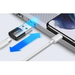 Adapter USB-C to USB-A Joyroom S-H152 (black) USB 2.0, uus, garantii 12 kuud