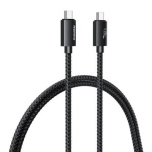 USB-C to USB-C Remax Ladon, USB 4.0, RC-C039, 1m, 240W, (black), 48V 5A 240W (max.), 40Gbps, uus, Garantii 1 aasta