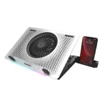 Sülearvuti jahutusalus Darkflash G200Plus (hõbedane),ventilaatorid 1 tk 140 x 140 x 12mm, 4 tk 60 x 60 x 12mm, USB-A toitega,uus, garantii 1 aasta 
