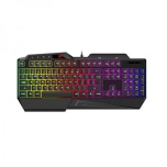 Membrane Gaming Keyboard Havit GAMENOTE KB488L RGB/USB/uus/garantii 1 aasta