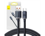 Baseus Crystal Shine cable USB to USB-C, 100W, 1.2m (black)/UUS/Garantii 12 kuud