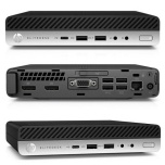 HP EliteDesk 800 G3 Mini Core i5-6500T/8GB RAM/NVMe 256GB SSD/Intel HD 530 graafika/2 x DisplayPort/VGA-väljund/Windows 11 Professional, kasutatud, garantii 12 kuud