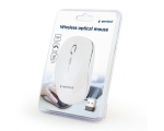 Juhtmevaba hiir Gembird MUSW-4B-01-W - must/ USB/ garantii 1 aasta