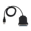 Üleminek LPT (printer) > USB (arvuti), kaabel 1m, uus, garantii 1 aasta