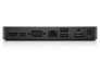 Dock Dell Latitude WD15 (USB Type-C) + 130W laadija, väljundid: VGA, mini-DisplayPort, HDMI, kasutatud, garantii 1 aasta